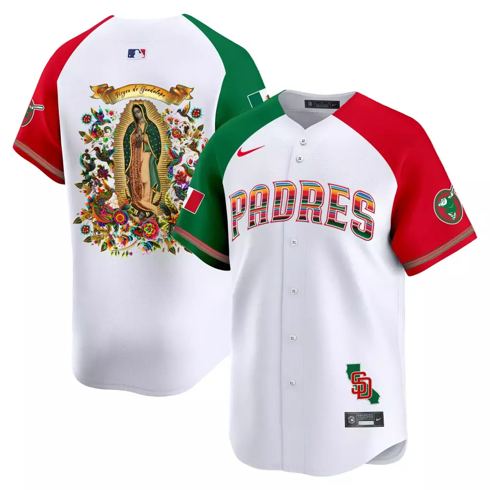 Youth San Diego Padres Mexico For Peter Patch Vapor Premier Jersey | Limited Edition Custom Design | For Men, Women & Youth