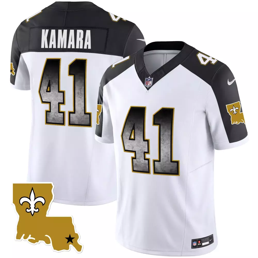 Alvin Kamara Legacy Jersey | New Orleans Saints Black Stitched | Fan Gear for Youth | For Men, Women & Youth