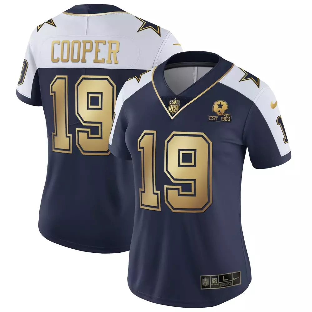 Amari Cooper Dallas Cowboys Women's Black Mexican Vapor Jersey | Limited Edition | All Stitched | For Women & Youth