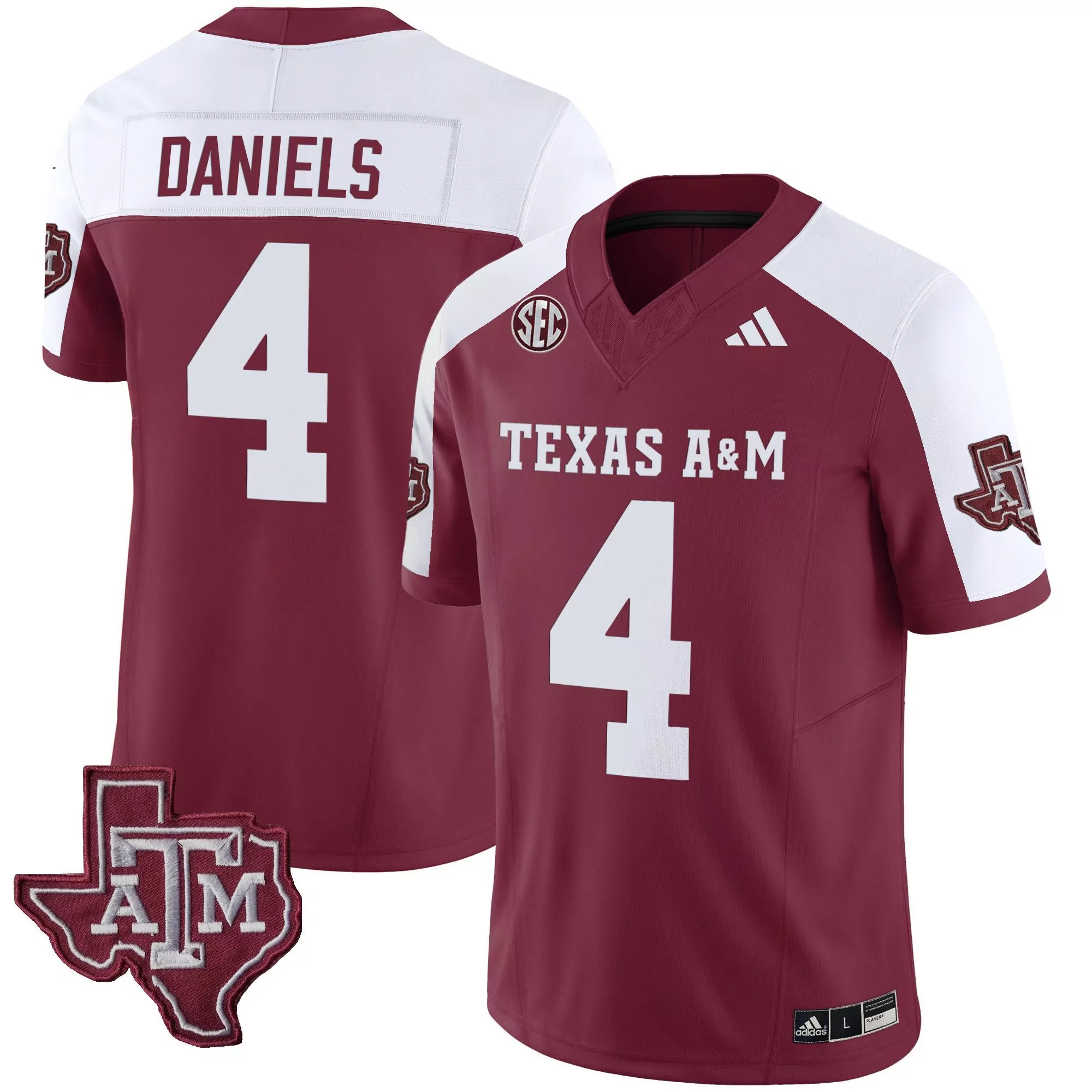 alternate men texas am aggies vapor limited custom jersey all stitched
