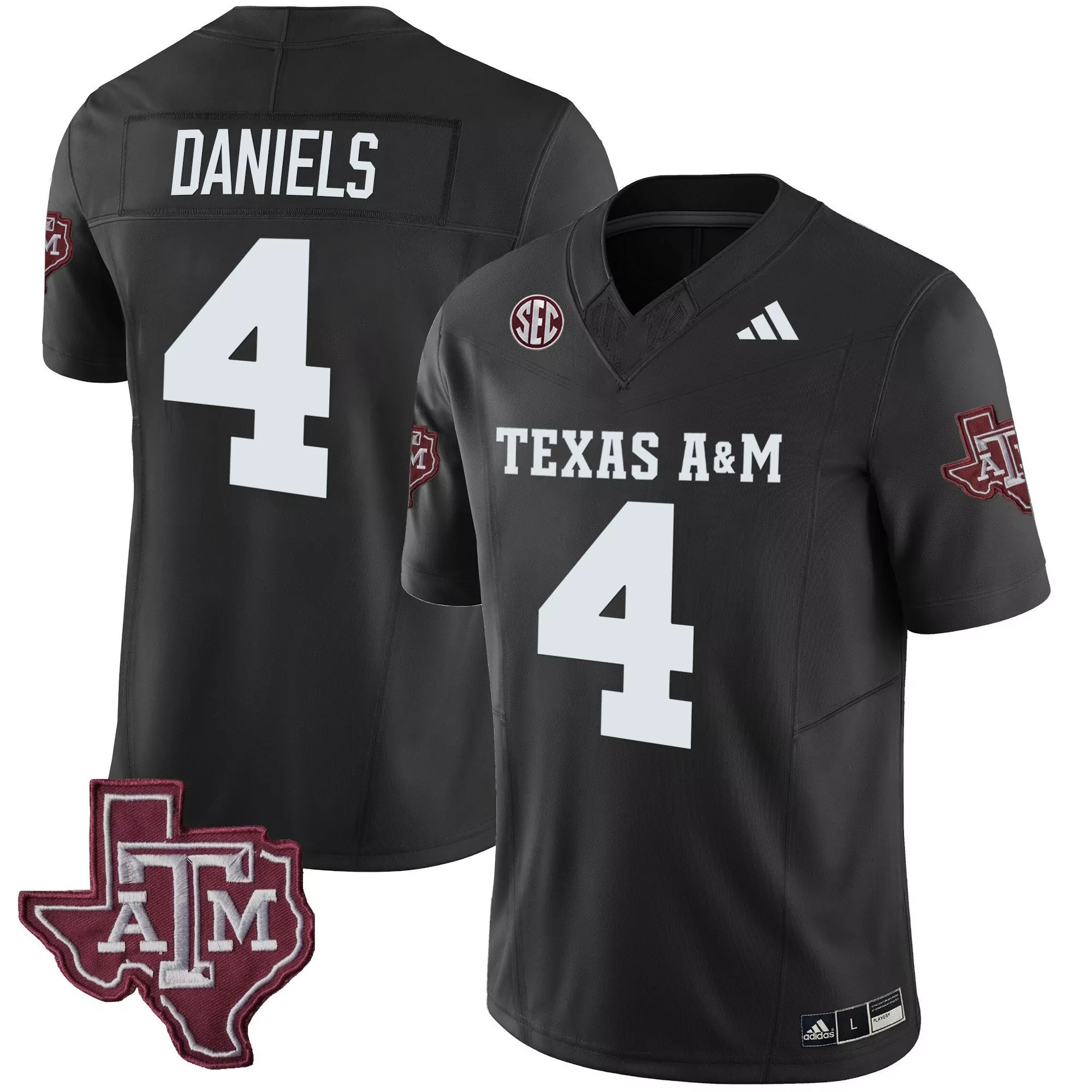 amari daniels black gold mens texas am aggies black limited gold vapor jersey all stitched