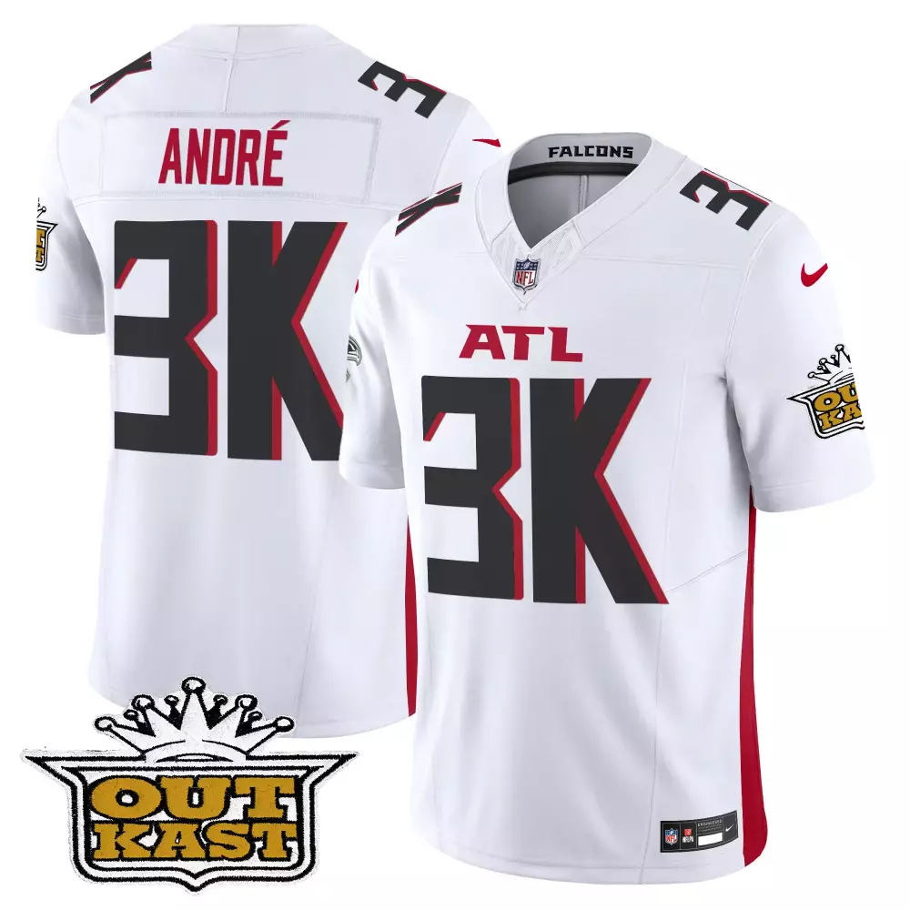 andre red mens outkast x atlanta falcons 2024 vapor limited jersey v2 all stitched