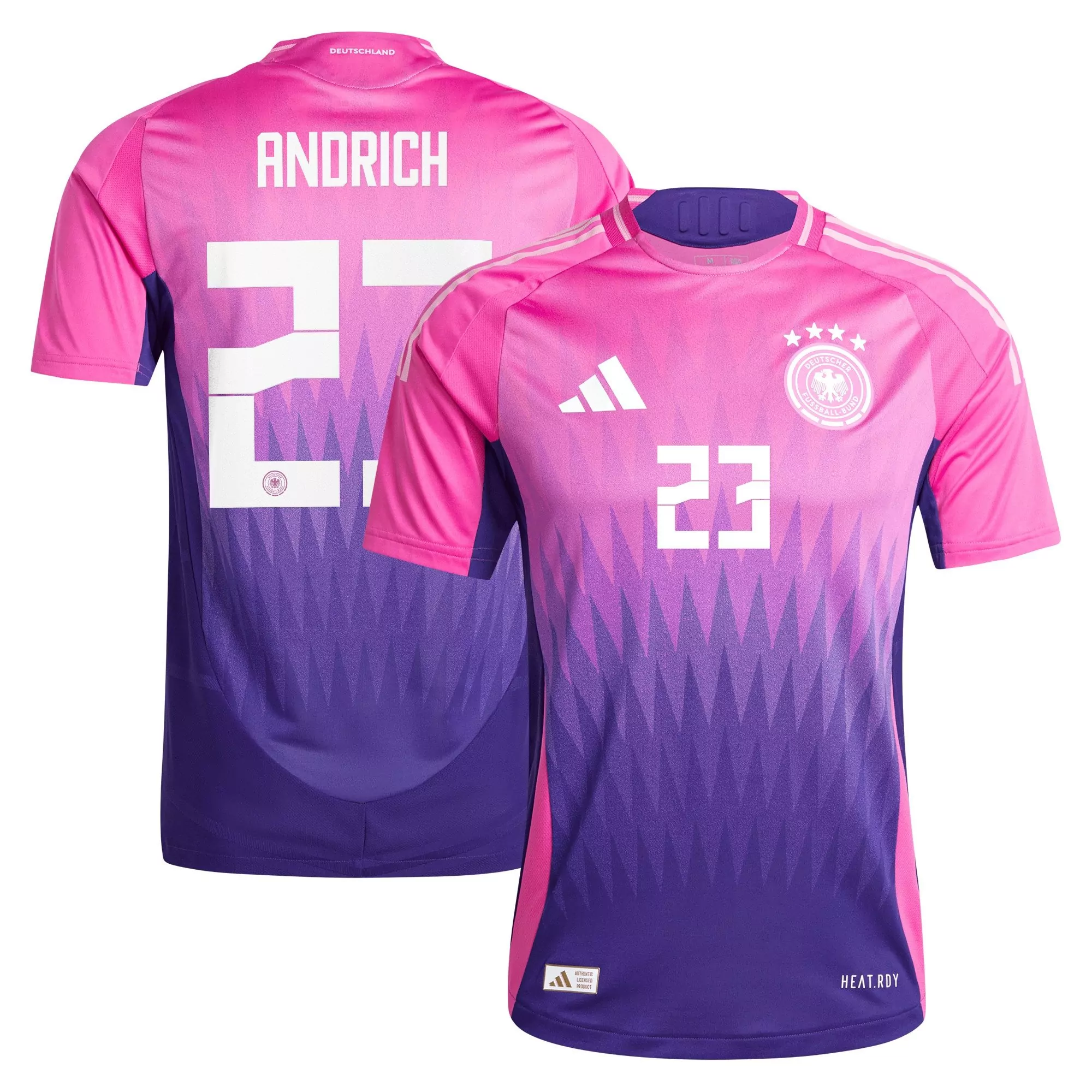 andrich away mens germany 2024 stadium homeaway soccer jersey