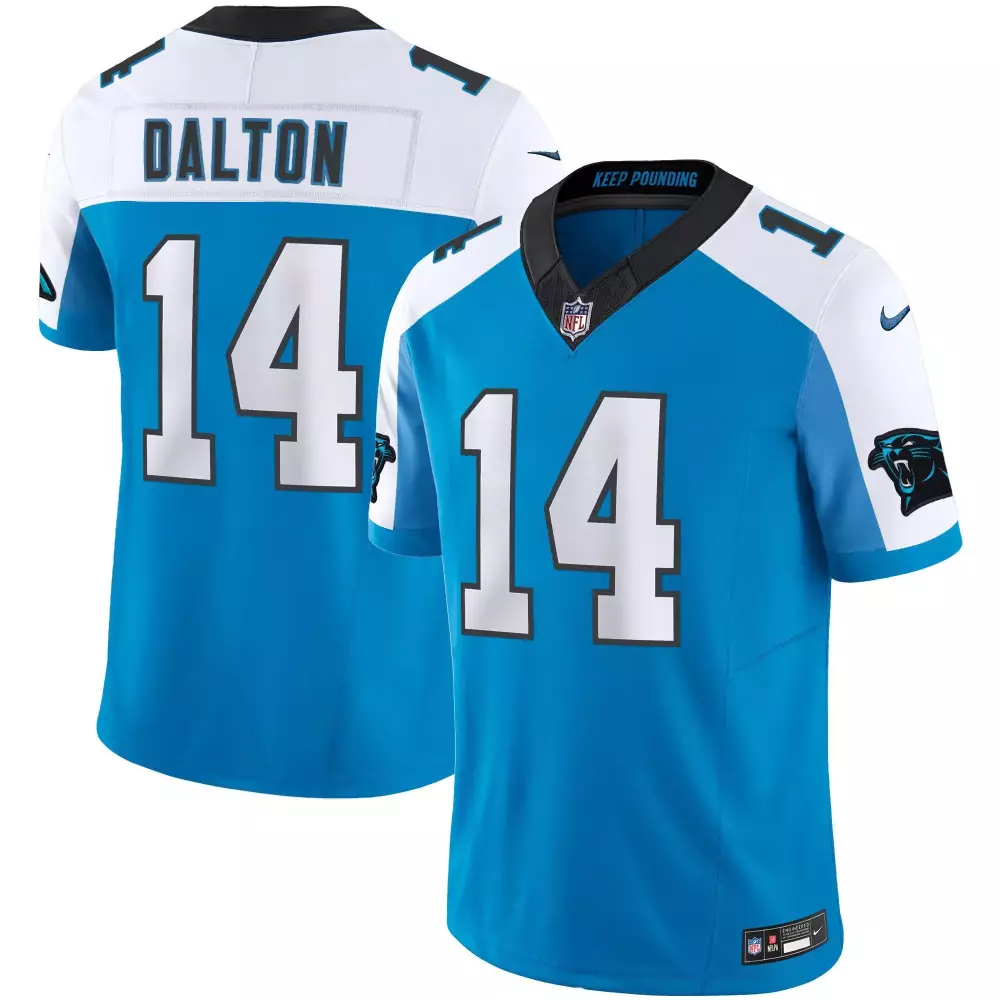 andy dalton black alternate mens carolina panthers vapor limited jersey all stitched