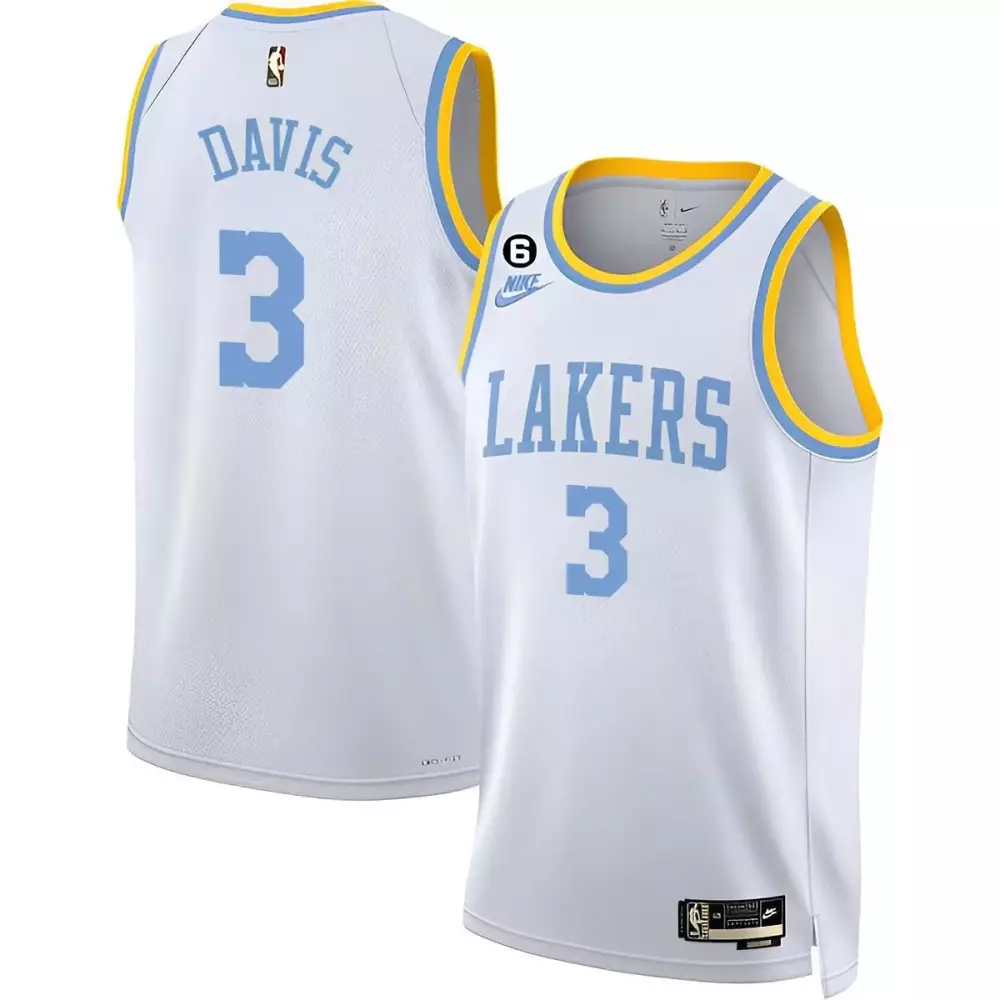 anthony davis youth los angeles lakers 2023 classic edition all stitched
