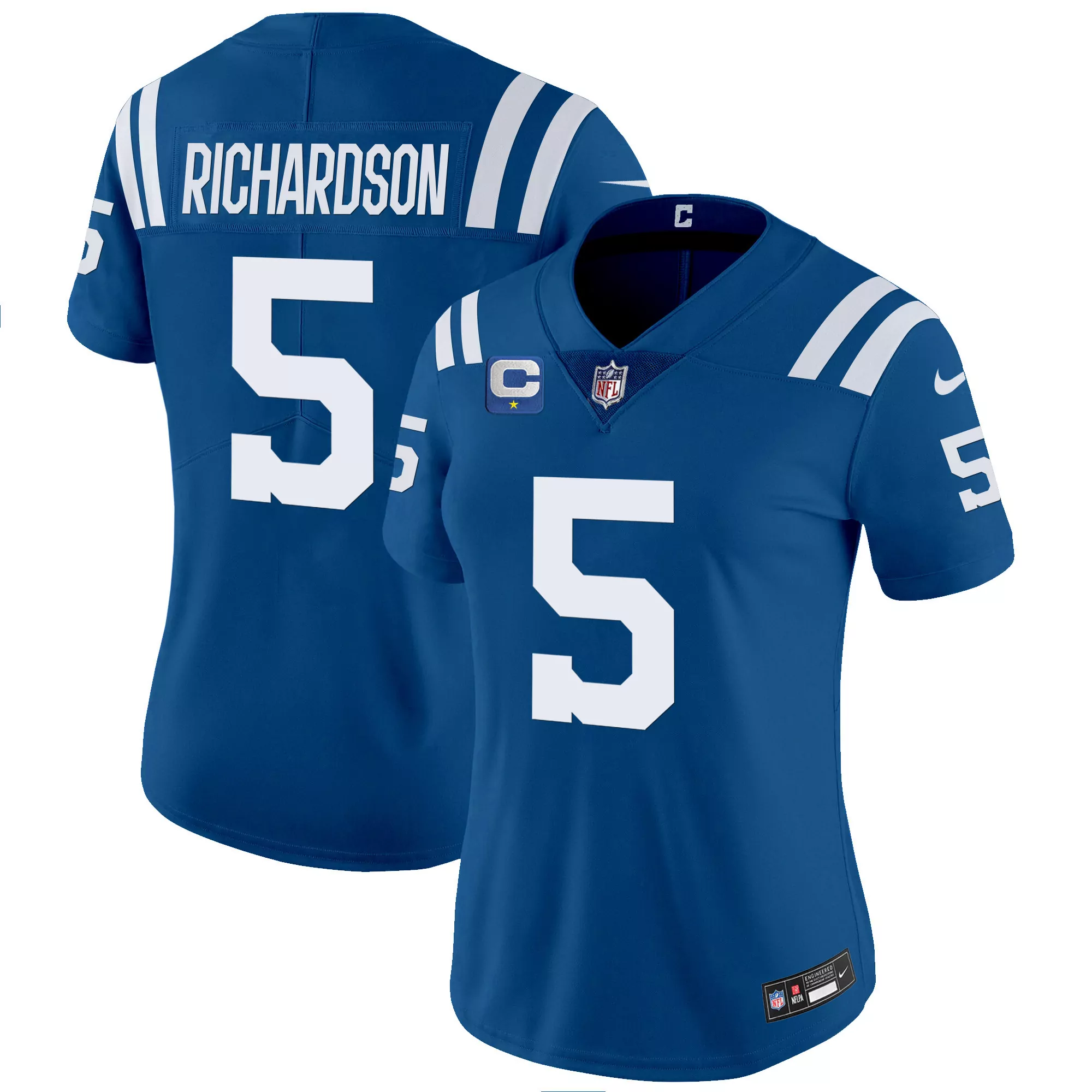 anthony richardson royal womens indianapolis colts vapor limited jersey all stitched