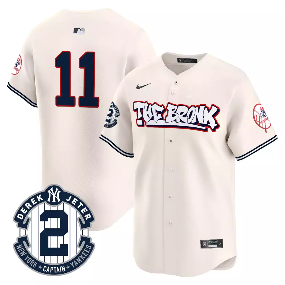 Anthony Volpe New York Yankees The Bronx Graffiti Vapor Premier Limited Jersey V3 | Cream Stitched Fan Gear | For Men, Women & Youth
