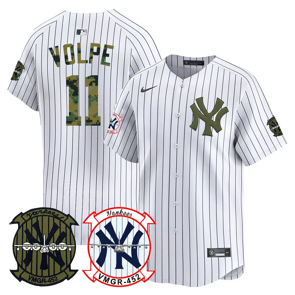 Anthony Volpe Yankees 2024 Vegeta Dragon Ball Vapor Premier Jersey | Printed Limited Edition Fan Gear | For Men, Women & Youth
