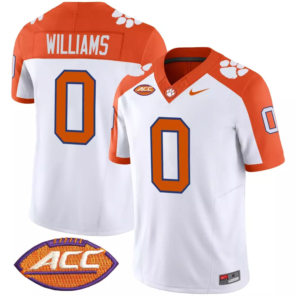 antonio williams inverted mens clemson tigers vapor limited jersey v2 all stitched