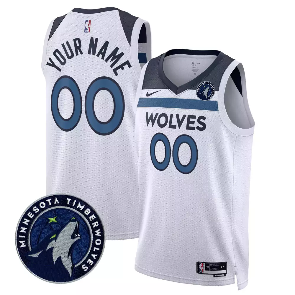 association men minnesota timberwolves swingman custom jersey all stitched