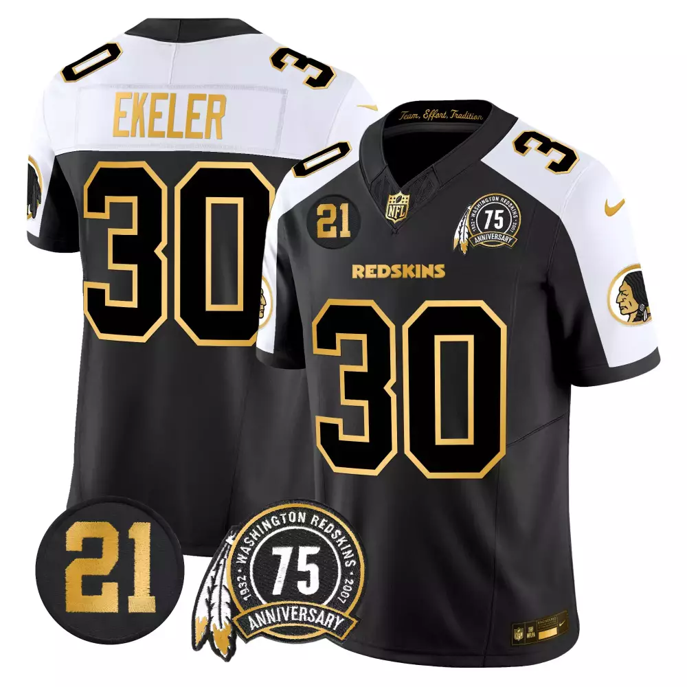 austin ekeler air force womens washington redskins 2024 salute to service establishment year patch vapor limited jersey