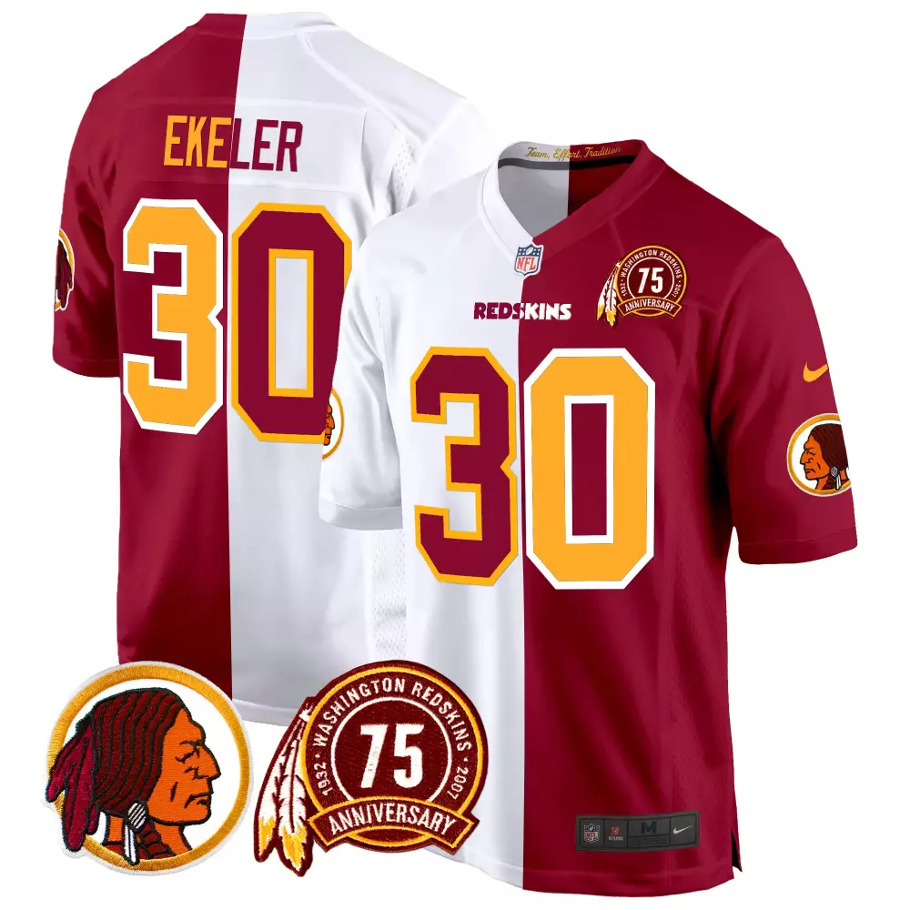austin ekeler burgundy womens washington redskins 75th sean taylor patch vapor limited jersey v2 all stitched