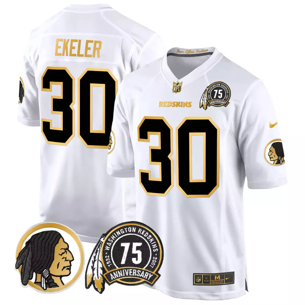 austin ekeler navy mens washington redskins 2024 salute to service establishment year patch vapor limited jersey all sti