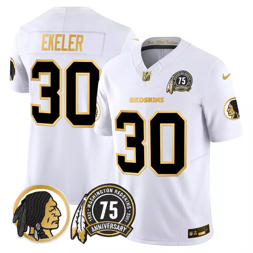 austin ekeler navy mens washington redskins 2024 salute to service establishment year patch vapor limited jersey all sti