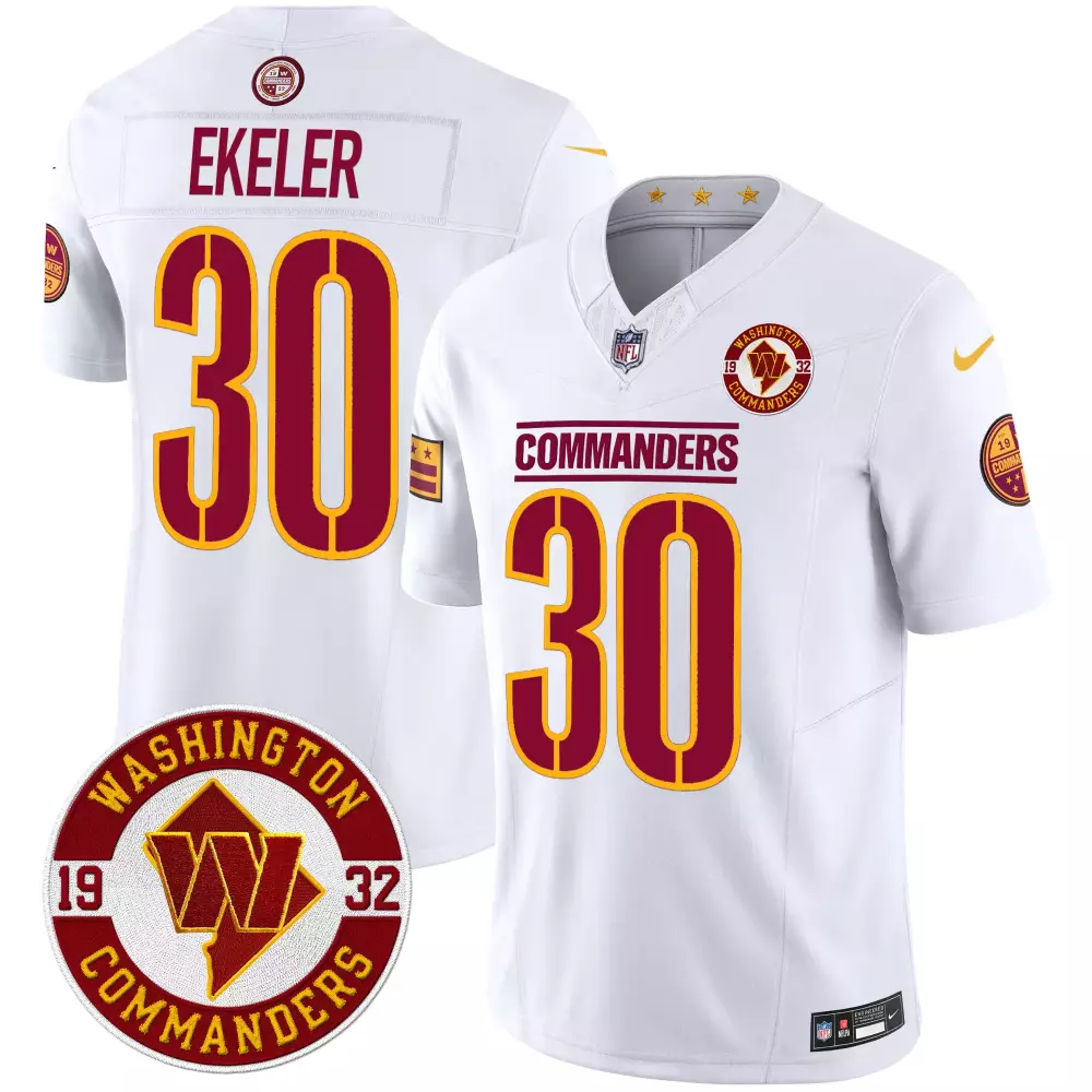 Austin Ekeler Washington Commanders 2024 Salute to Service Navy Jersey | Vapor Limited Edition | Fan Gear for Women, Men & Youth