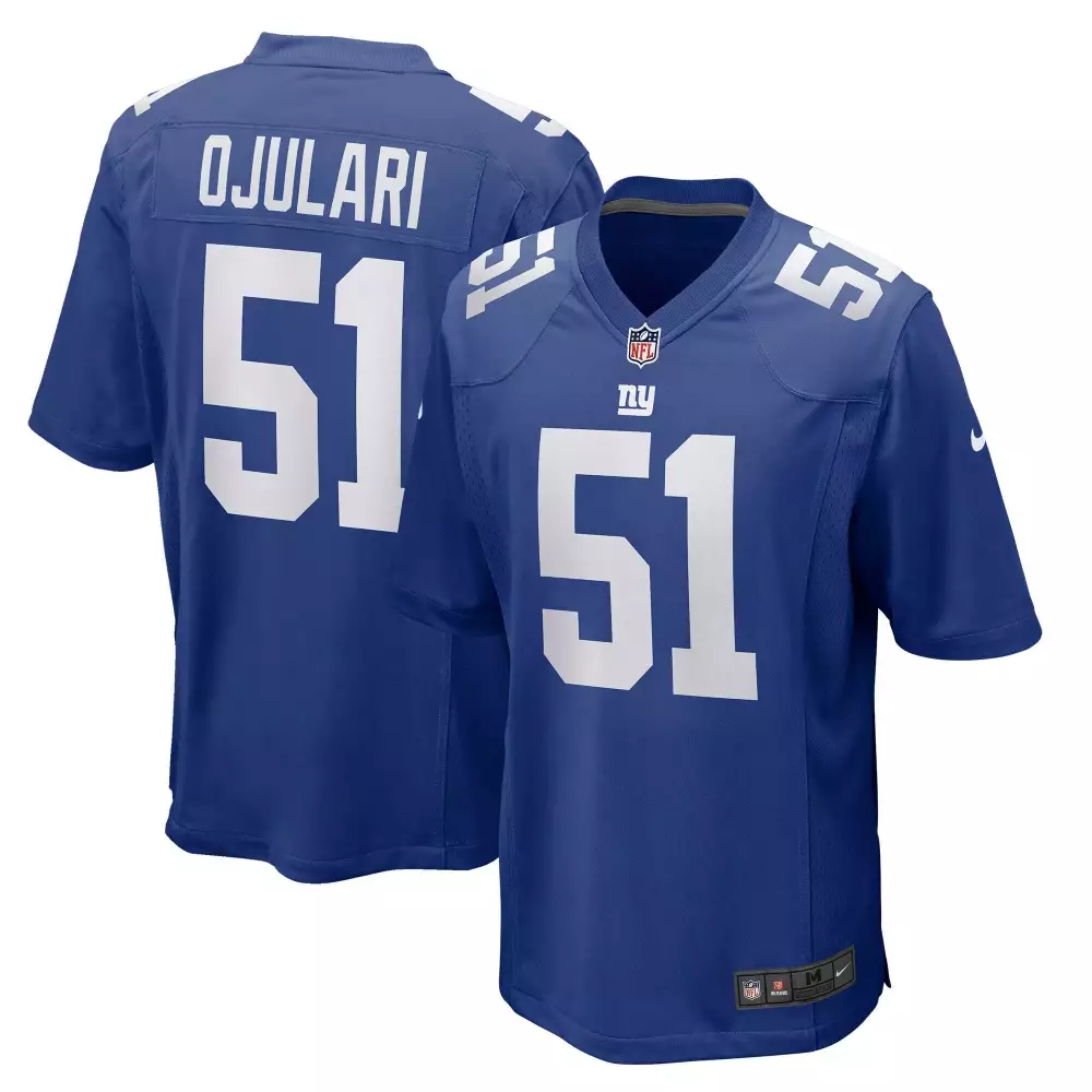 Azeez Ojulari New York Giants Youth Royal Jersey | Stitched Fan Gear for Game Day | For Men, Women & Youth