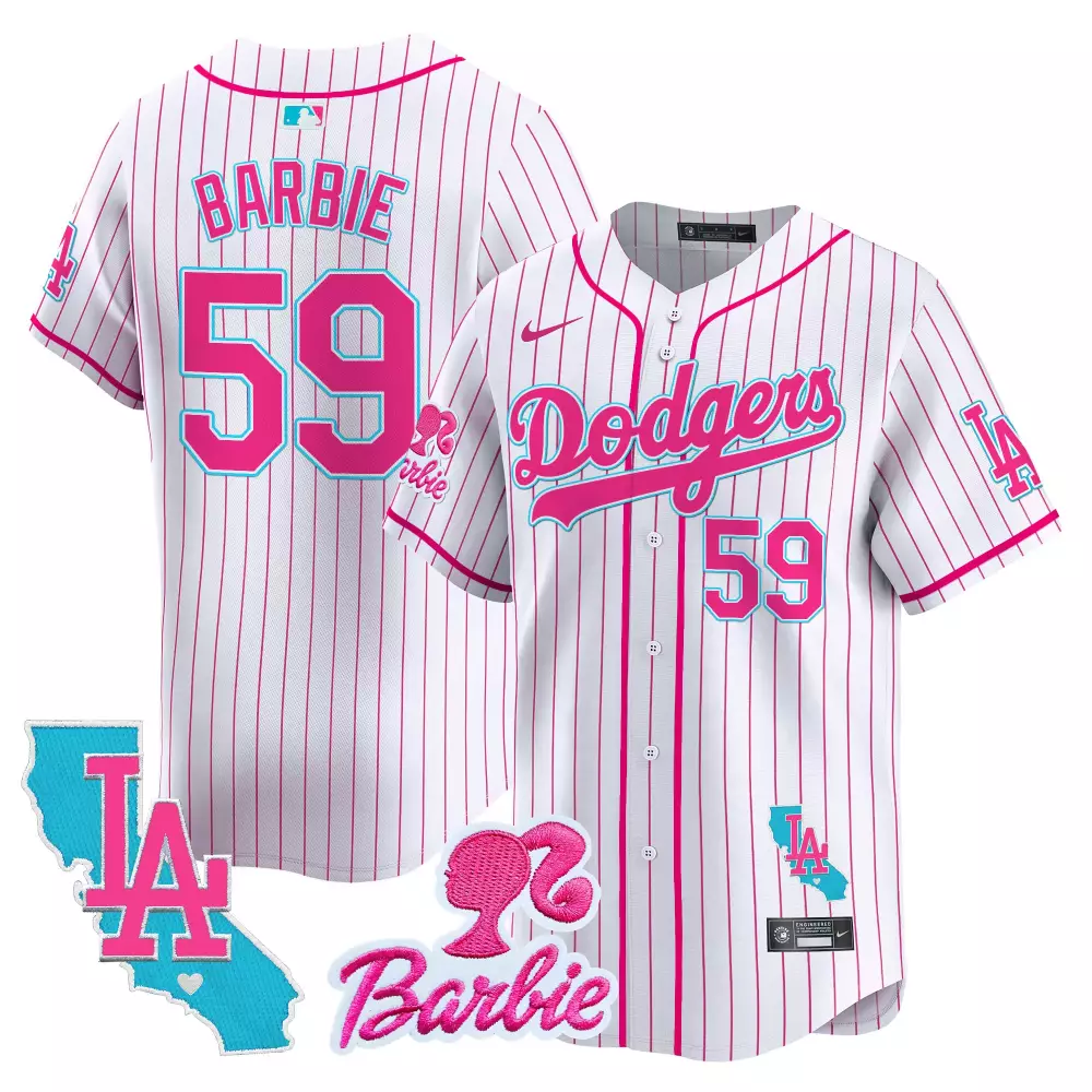 bad bunny men los angeles dodgers flex base white green 2022 mlb allstar celebrity softball game split jersey all stitch