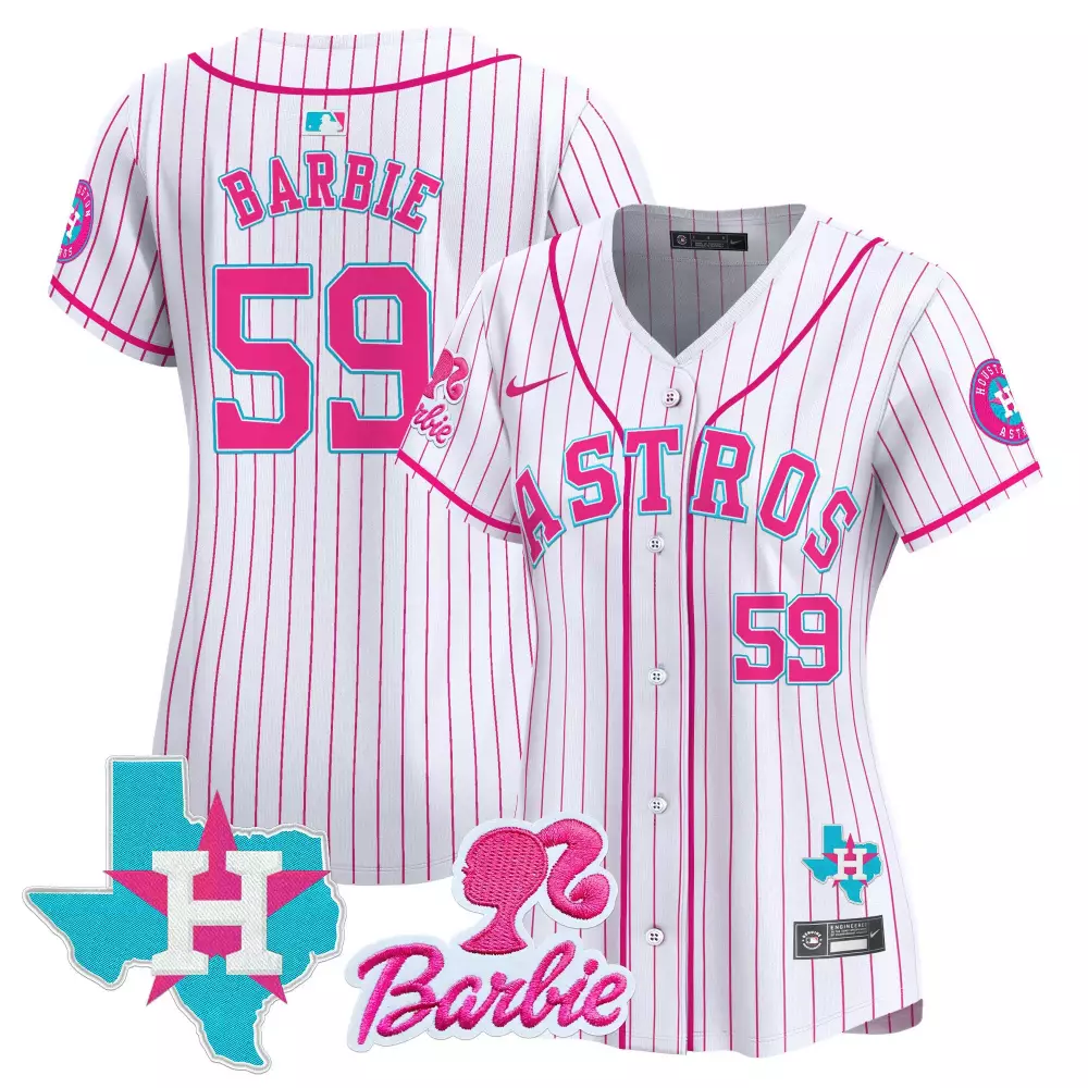 barbie light blue unisex houston astros barbie vapor premier limited jersey all stitched