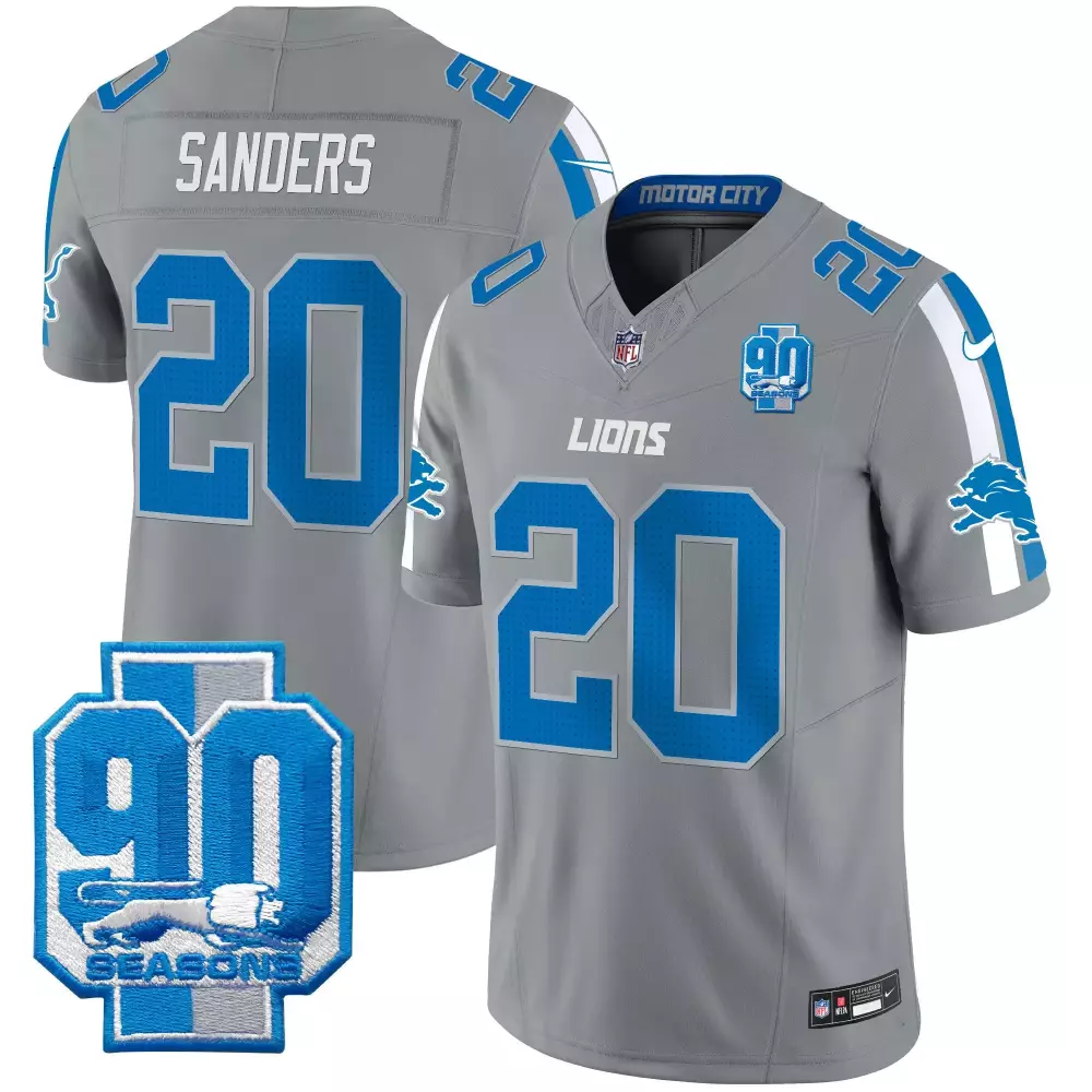 Barry Sanders Detroit Lions Preschool Blue 1996 Retired Legacy Jersey | Vintage Fan Gear | For Men, Women & Youth