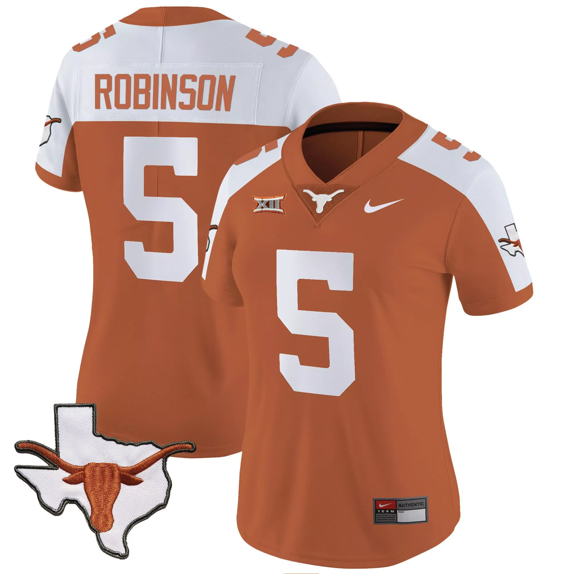bijan robinson alternate womens texas longhorns vapor limited jersey all stitched