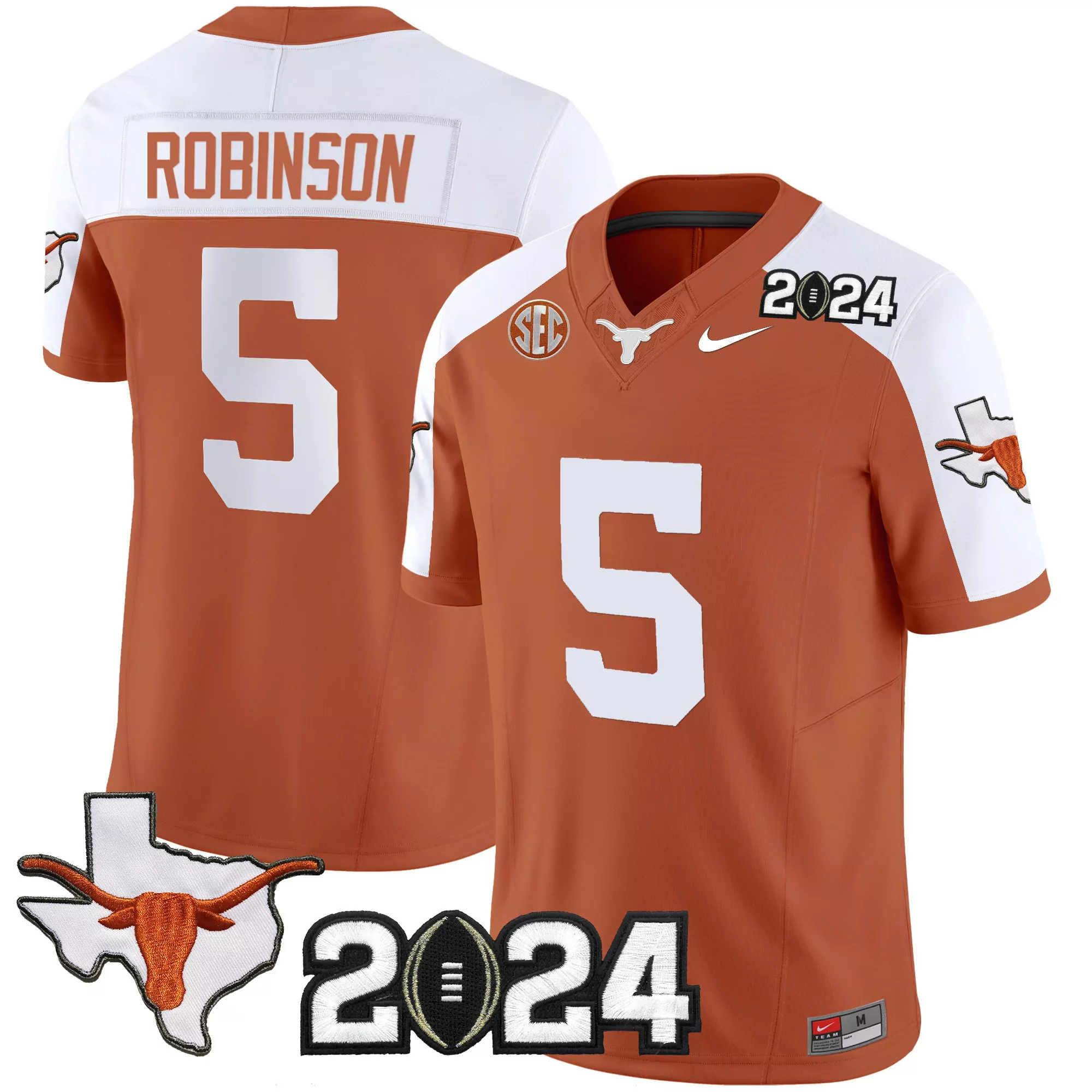 bijan robinson inverted womens texas longhorns vapor limited jersey all stitched