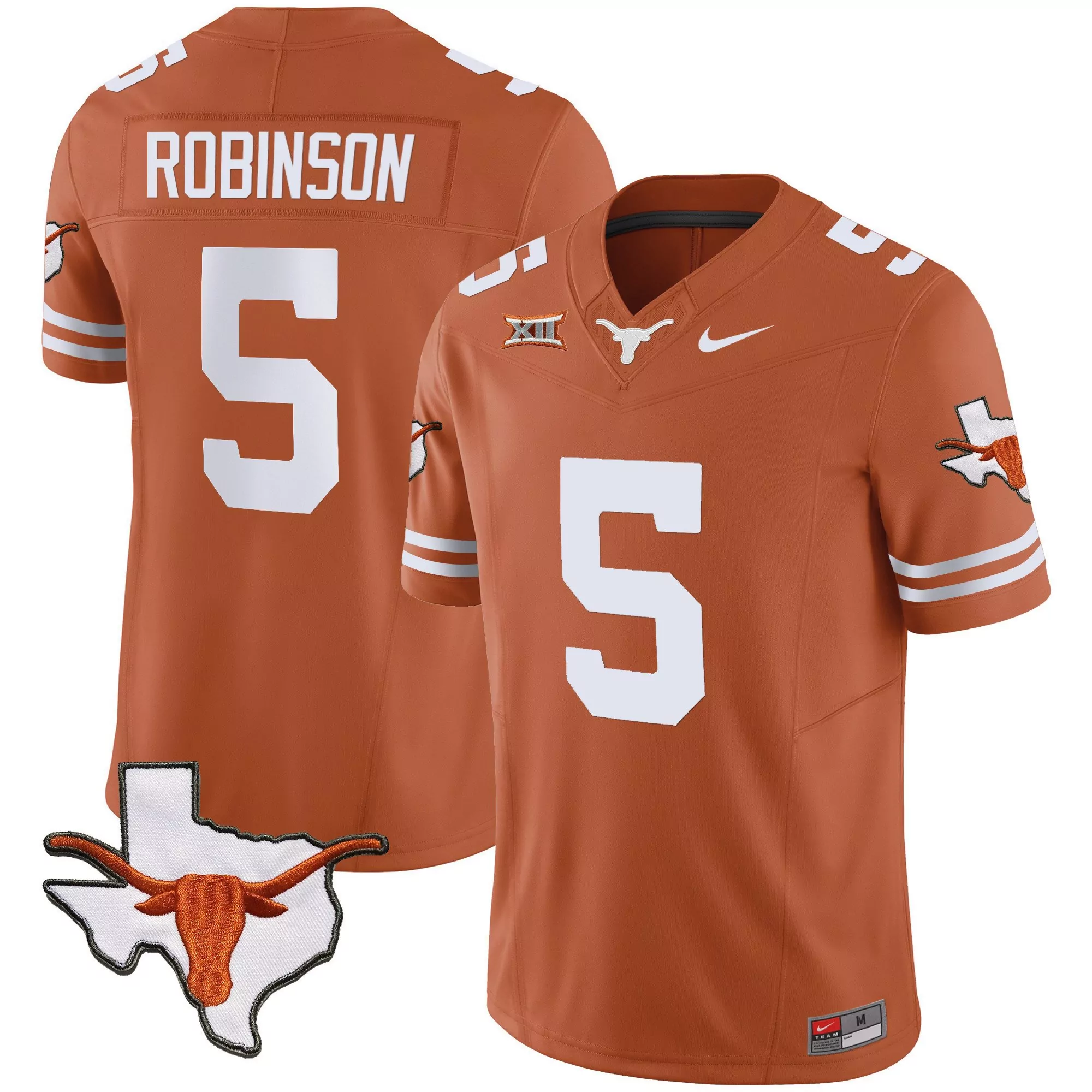 bijan robinson texas orange mens texas longhorns vapor limited jersey all stitched