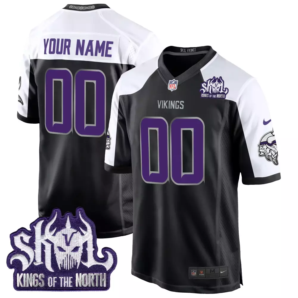 army youth minnesota vikings 2024 salute to service establishment year patch vapor limited custom jersey all stitched