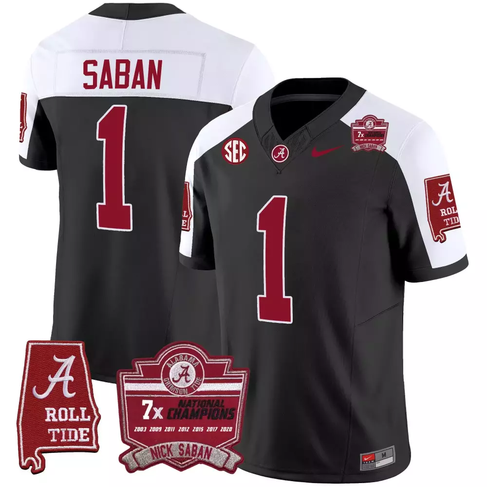 black alternate youth alabama crimson tide vapor limited custom jersey v4 alabama map all stitched