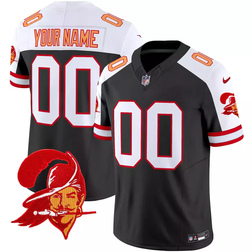 Tampa Bay Buccaneers Youth Black Alternate Throwback Game Jersey | Stitched Custom | Fan Gear for Men, Women & Youth