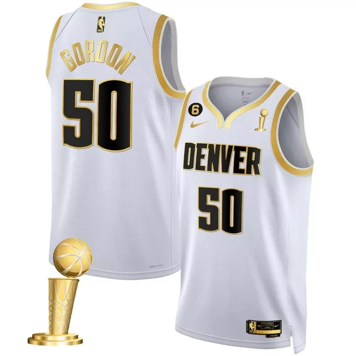 association youth denver nuggets 2023 finals champions flex base custom jersey all stitched