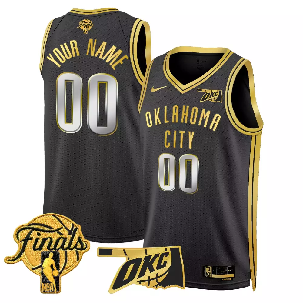 association men oklahoma city thunder swingman custom jersey v2 all stitched