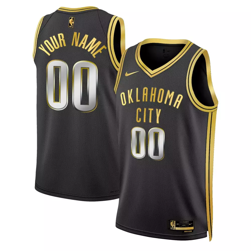 association men oklahoma city thunder swingman custom jersey v2 all stitched