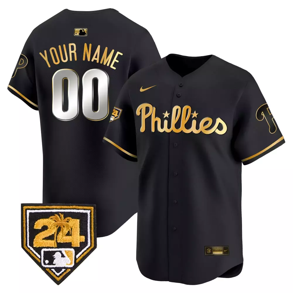 Philadelphia Phillies 2024 Red Custom Jersey | All Stitched Vapor Edition | Fan Gear | For Men, Women & Youth