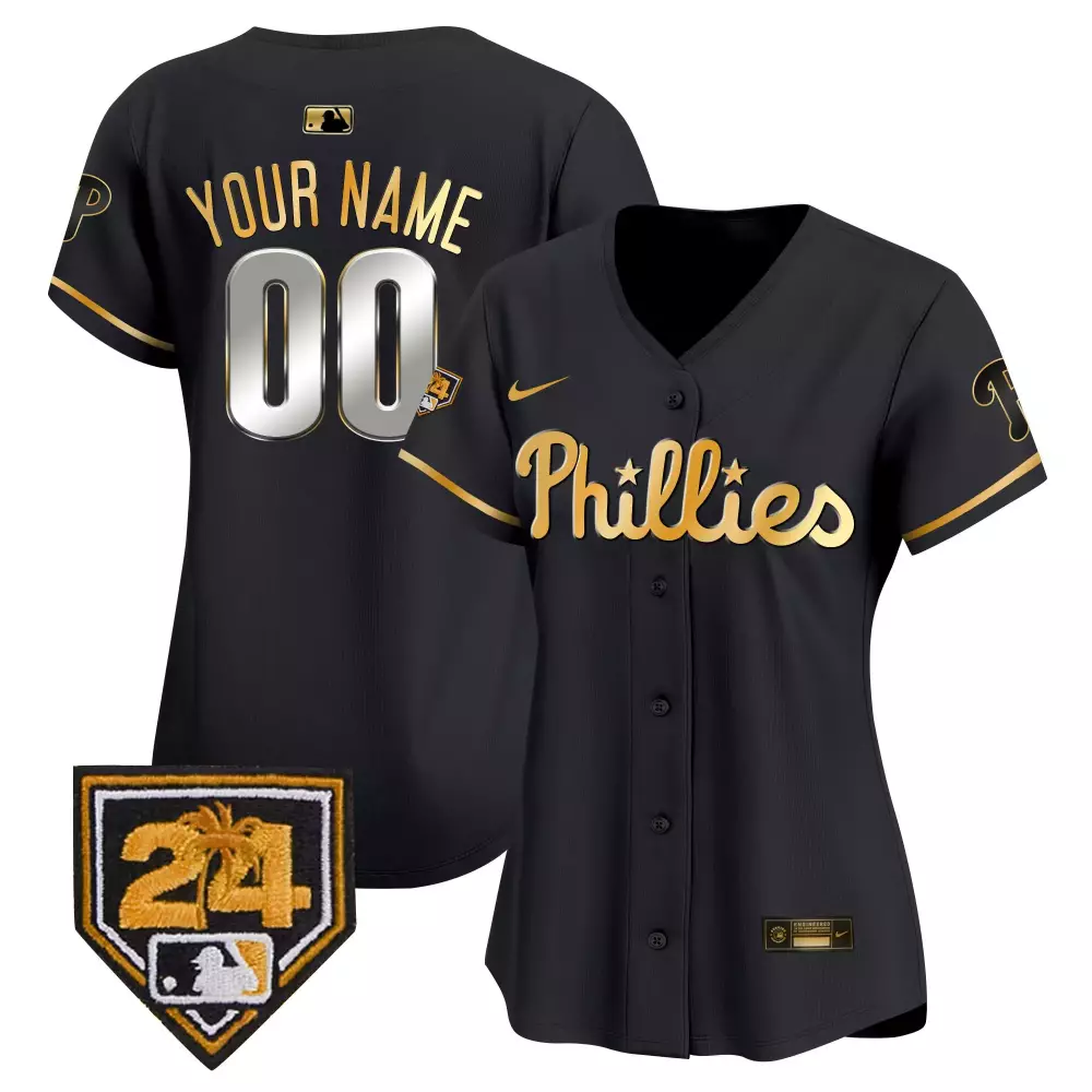 Philadelphia Phillies 2024 Red Custom Jersey | All Stitched Vapor Edition | Fan Gear | For Men, Women & Youth