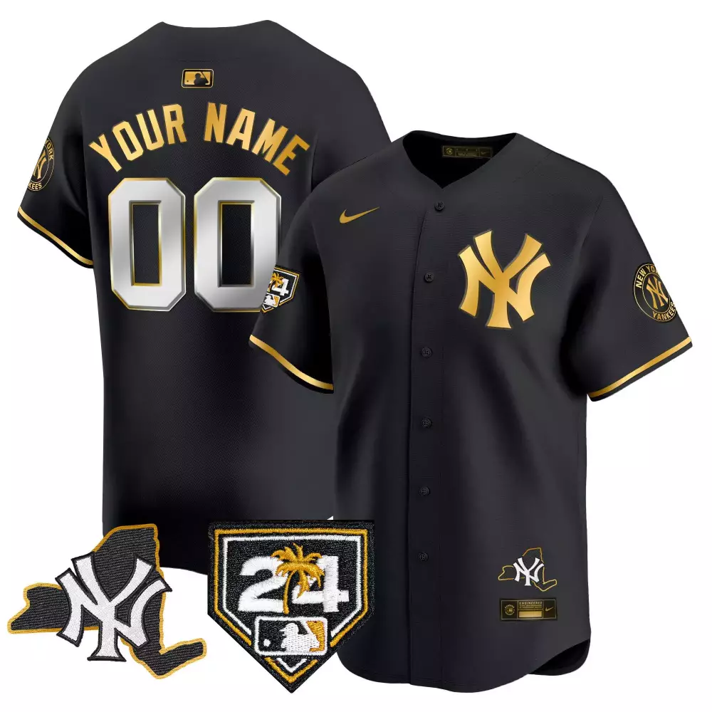 Navy Custom Stitched New York Yankees Women's Jersey 2023 | All Stitched Fan Gear | For Men, Women & Youth