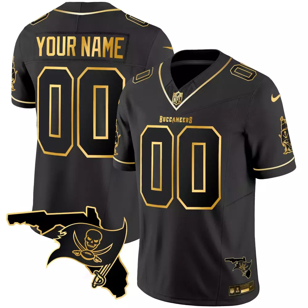 Tampa Bay Buccaneers Youth Black Alternate Throwback Game Jersey | Stitched Custom | Fan Gear for Men, Women & Youth