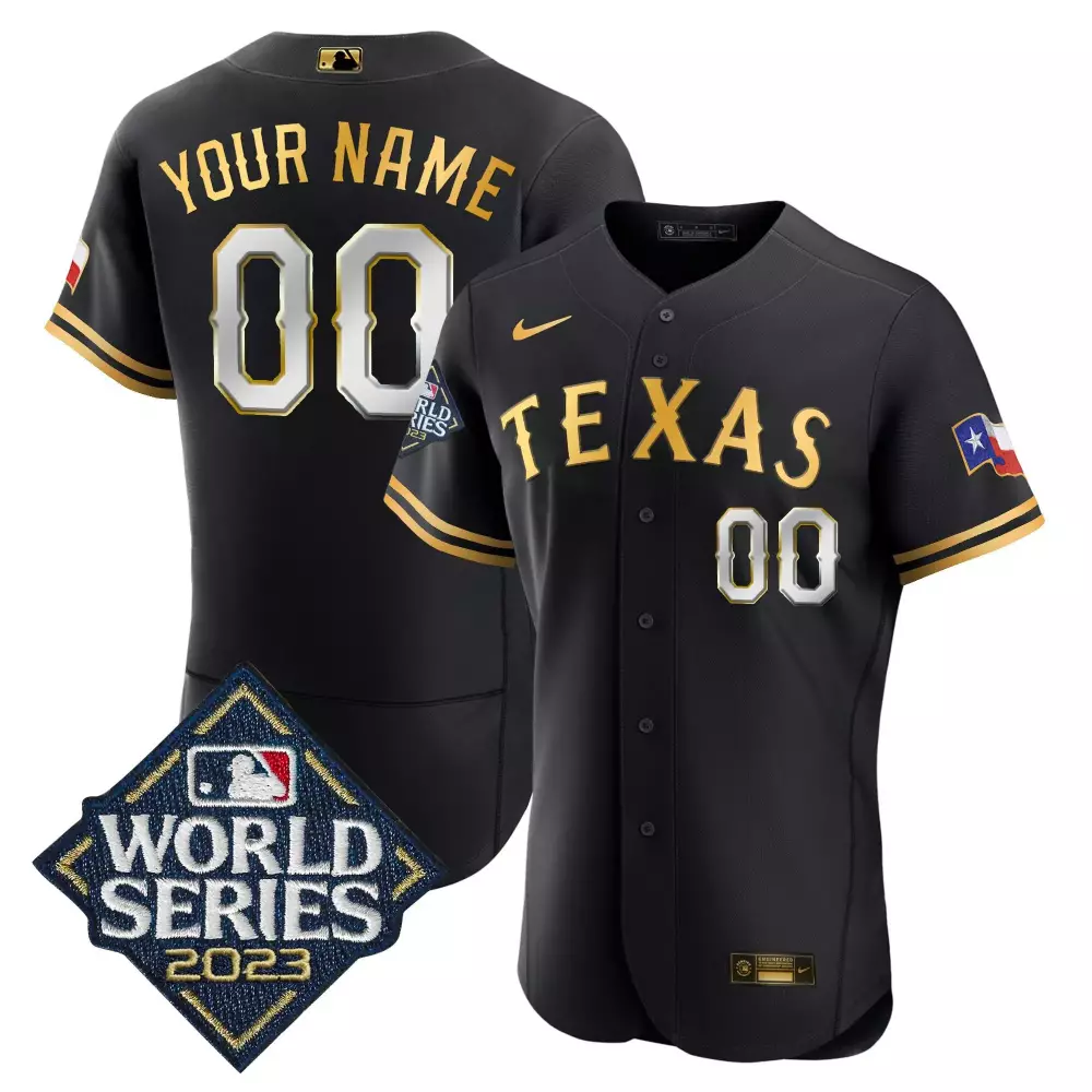 Texas Rangers 2023 World Series Flex Base Jersey | All Stitched | Limited Edition Fan Gear for Men, Women & Youth