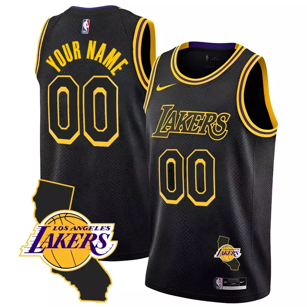 black mamba men 2023 kobe bryant los angeles lakers collection jersey all stitched
