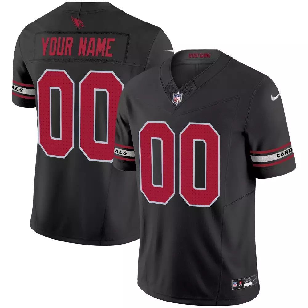 black men arizona cardinals 2024 special vapor limited custom jersey v2 all stitched