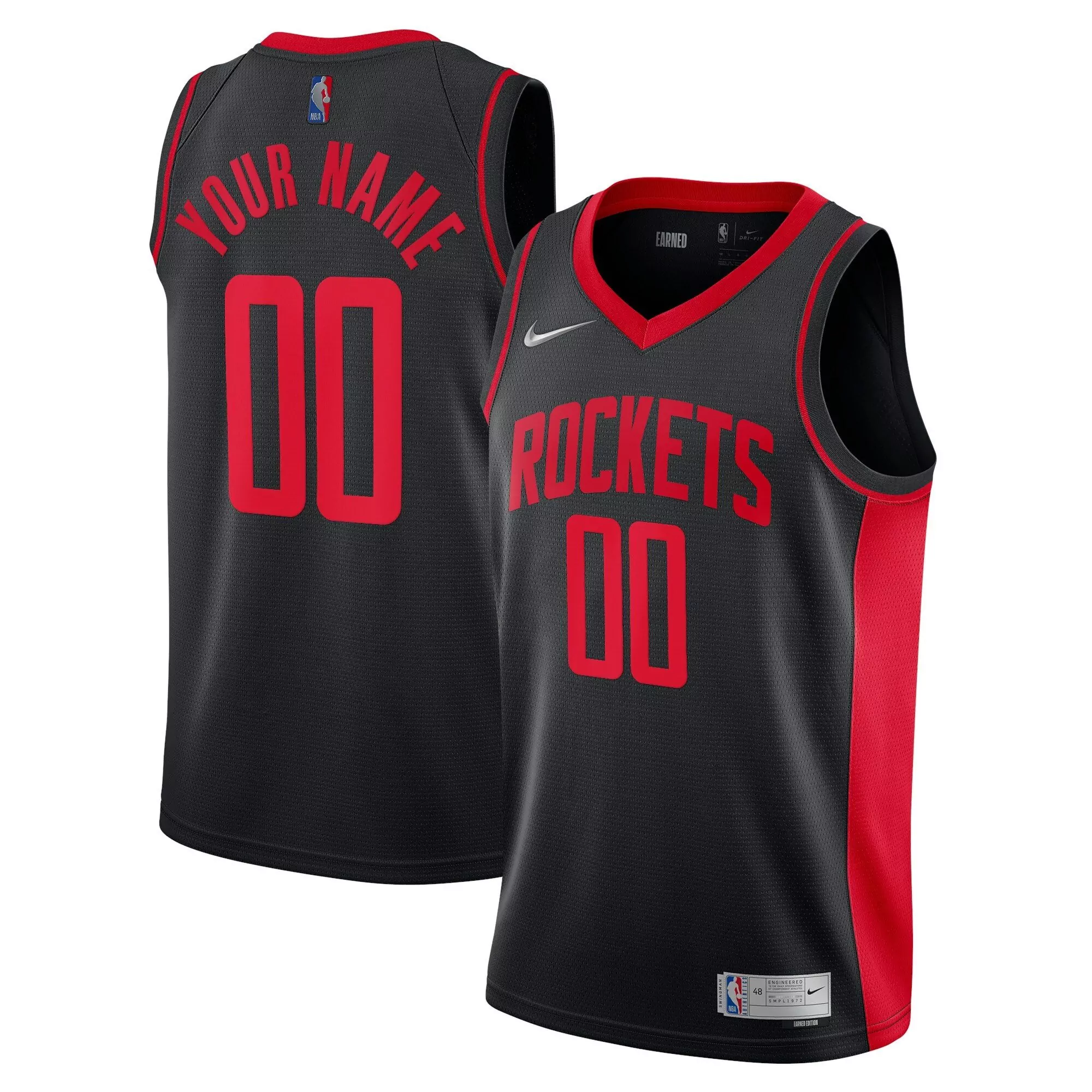 black men houston rockets custom jersey collection all stitched