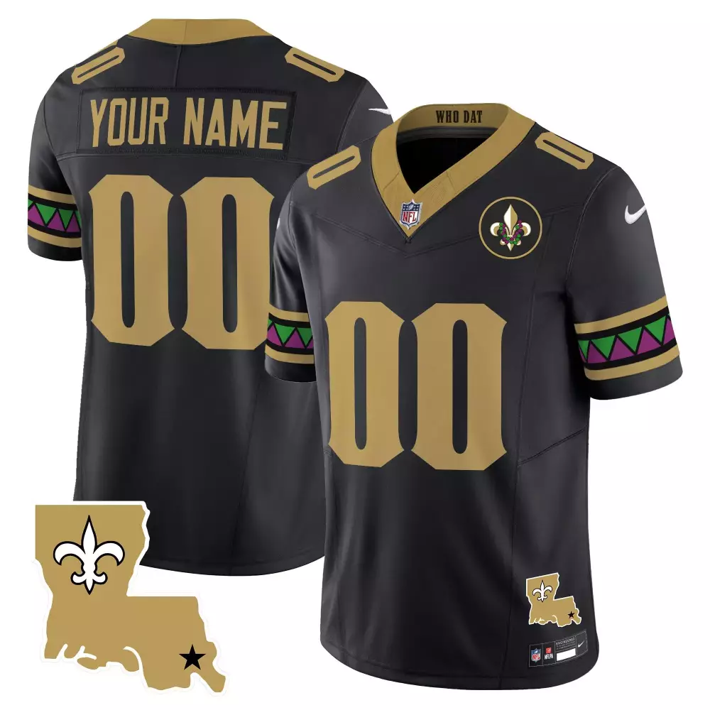 black men new orleans saints 1987 legacy vapor limited custom jersey v2 all stitched