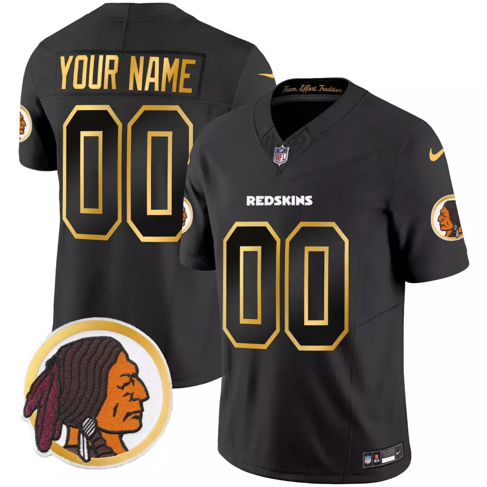 black men washington redskins 75th sean taylor patch vapor limited custom jersey all stitched