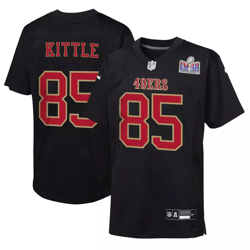Black Game Jersey | San Francisco 49ers Ricky Pearsall 2025 Rivalries Collection | Fan Gear for Men, Women & Youth