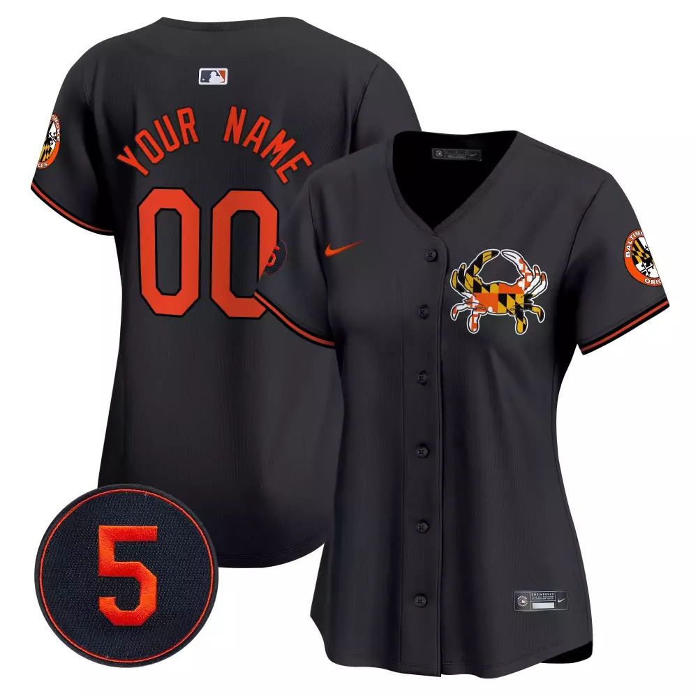 Robinson Baltimore Orioles Patch Vapor Premier Jersey | Black Stitched Design | Limited Edition for Men, Women & Youth