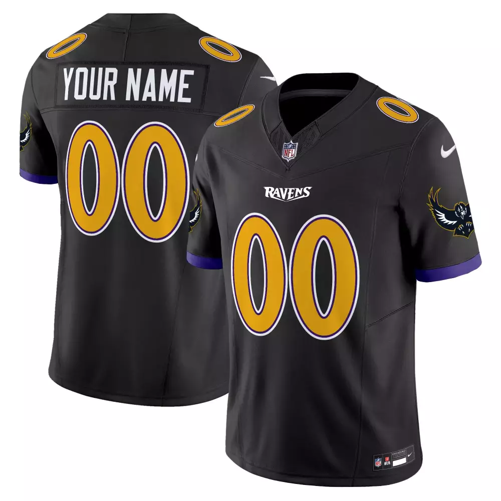 Youth Baltimore Ravens Special Vapor Limited Custom Jersey V2 | All Stitched Fan Gear | For Men, Women & Youth