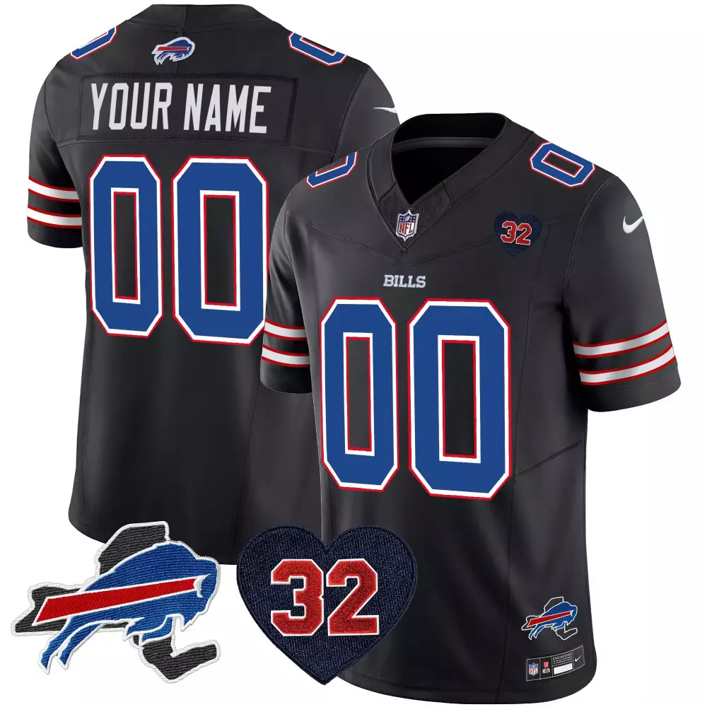 black youth buffalo bills oj simpson patch gold vapor limited custom jersey all stitched
