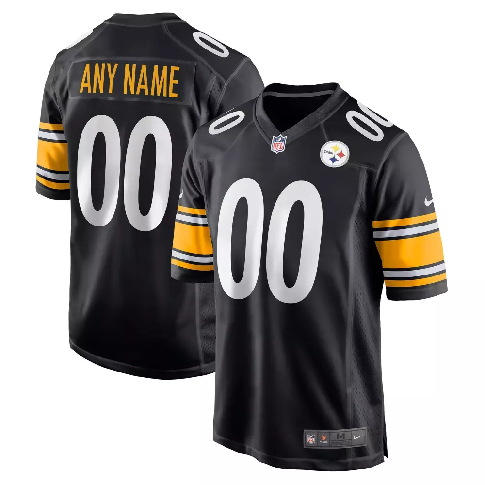 Pittsburgh Steelers Youth Grunge Vapor Limited Custom Jersey | All Stitched | Stylish Fan Gear | For Men, Women & Youth