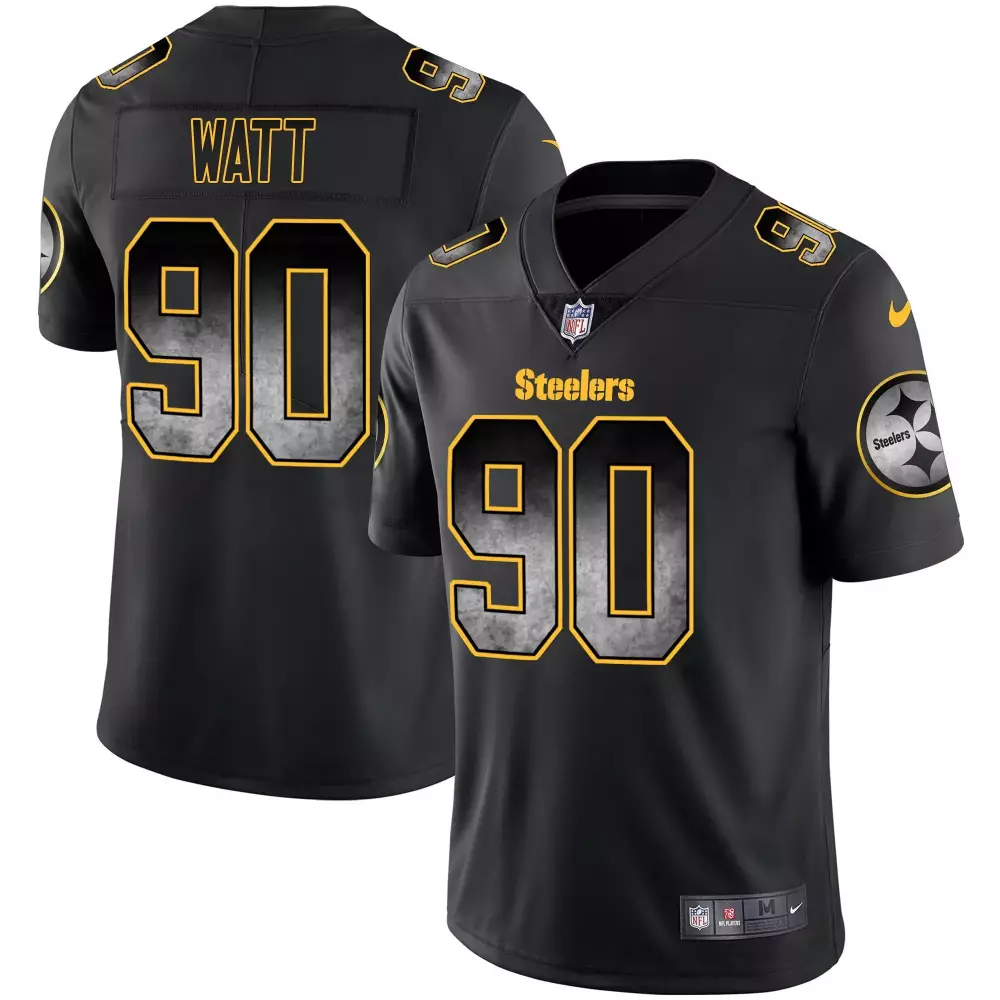 T.J. Watt Pittsburgh Steelers Black Youth Jersey | Stitched Fan Gear | For Men, Women & Youth