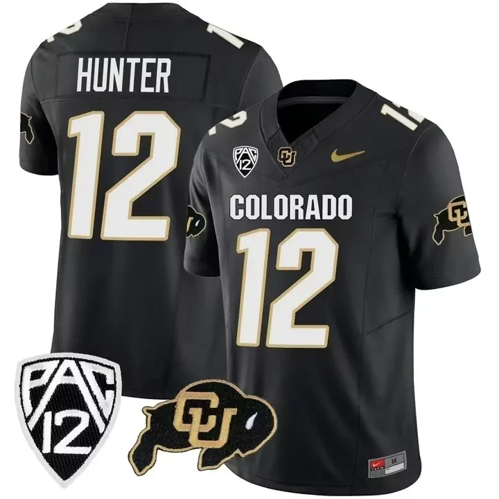 Travis Hunter Colorado Buffaloes Youth Black Jersey | Stitched Fan Gear | Limited Edition for Youth
