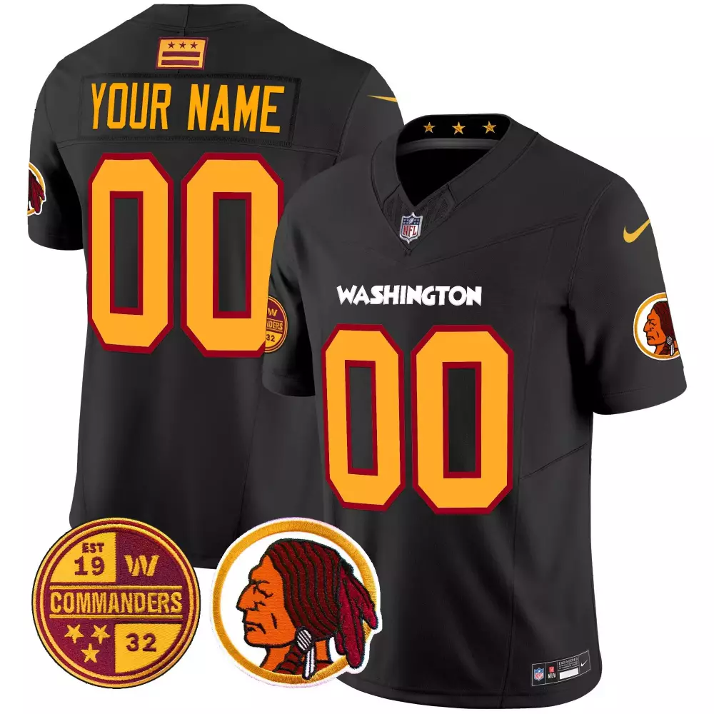 black women washington redskins 75th sean taylor patch vapor limited custom jersey all stitched